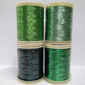 WonderFil Specialty Thread - Spotlite - Metallic - Mini Green (pack of 2) - 150m each