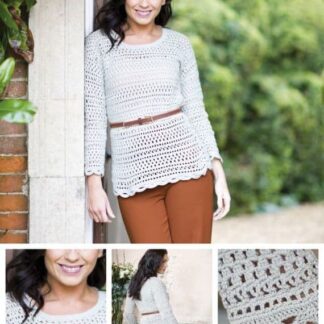 DMC Crochet Lace Effect Top Pattern