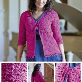 DMC Crochet Tie front top Pattern