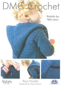 DMC Crochet Boys Hoodie Pattern
