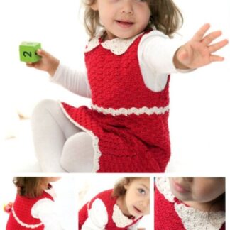 DMC Crochet Girls' Shift Dress Pattern