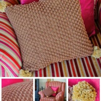 DMC Crochet Textured Cushion Cover Pattern