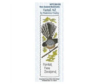 Fantail, NZ Bookmark by Madeleine Findley WTC26155