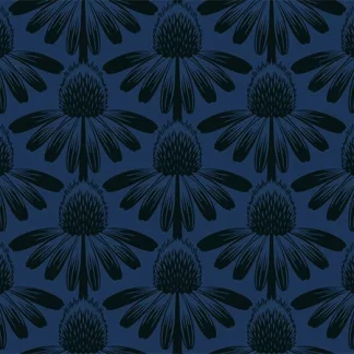 Anna Maria Textiles - Coneflower - Night FQ
