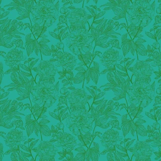 Anna Maria Textiles - Peony - Jade FQ