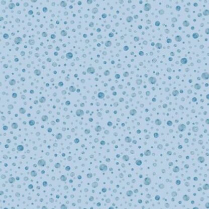Happy Ocean Life - Blue Tonal Bubbles FQ