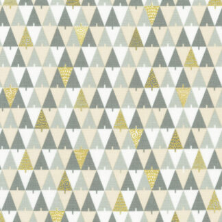 Robert Kaufman - Holiday Flourish - Peppermint Twist - Steel FQ