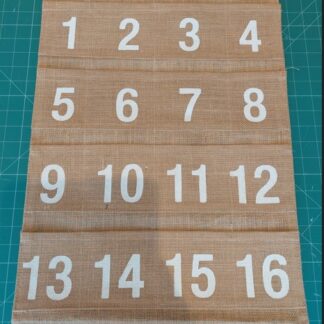 Burlap Advent Calendar