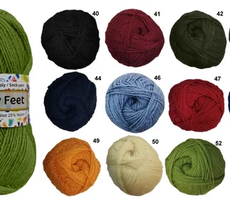 Countrywide Yarns - Happy Feet 4 ply Sock Yarn col.43