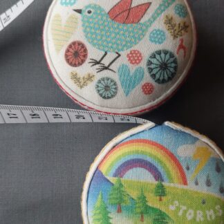 Fabric Covered Retractable Tape Measure - 2m