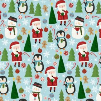 Christmas Miniatures 3 - Santa, Snowman, Penguin FQ