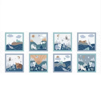 Polar Pals - 90cm Panel