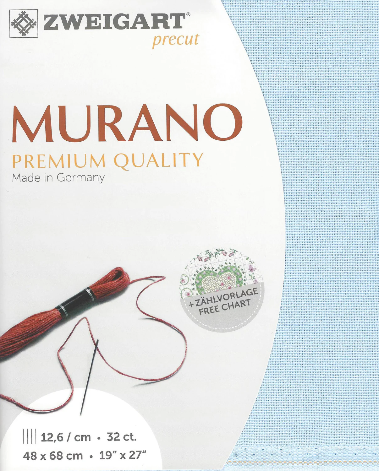 Zweigart Murano 32 ct Evenweave FQ