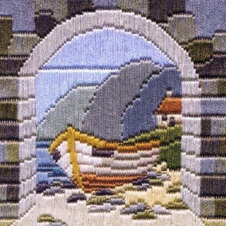 Boat Thro' Archway Silken Longstitch Kit