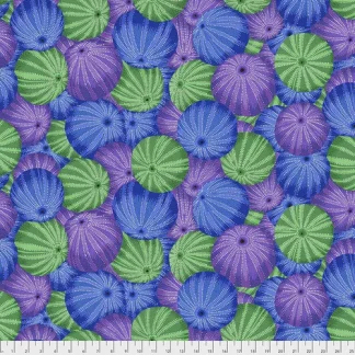 Kaffe Fassett - Sea Urchins - Blue FQ