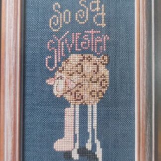 "So Sad Sylvester" Cross Stitch Pattern