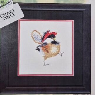 Tennis Chick - Cross Stitch Pattern