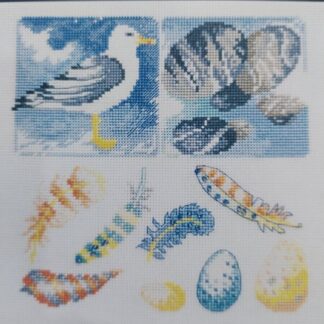 Seagulls and Seashells - DMC Cross Stitch Kit