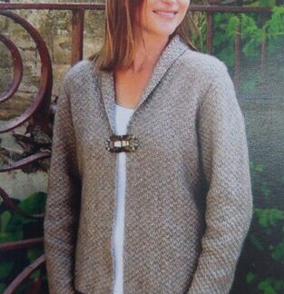 Shawl Collar Jacket Knitting Pattern