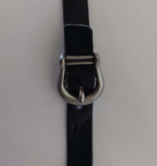 Black Buckle and Strap