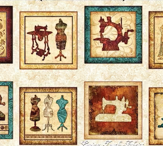Dan Morris Vintage Sewing Panel "Seamless"