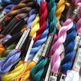 DMC Cotton Perle (Pearl) No. 5 Skeins